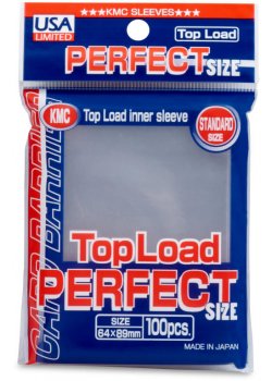 KMC Top Load Perfect Fit Sleeves (100)
